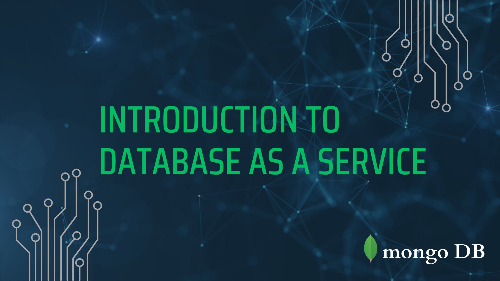 Introduction to database as a service